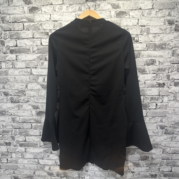 EUC Generic Black Long Sleeve Dress Size XXL - Picture 6 of 11